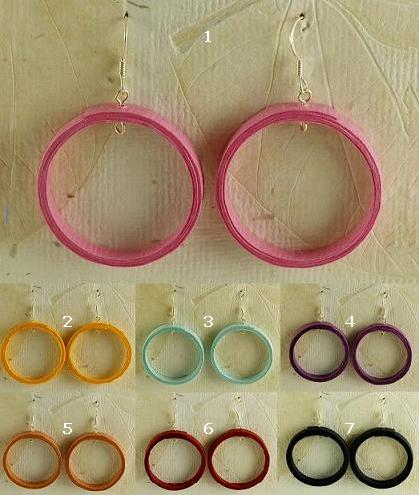 Indipaper - hoop earrings (hoop earrings)